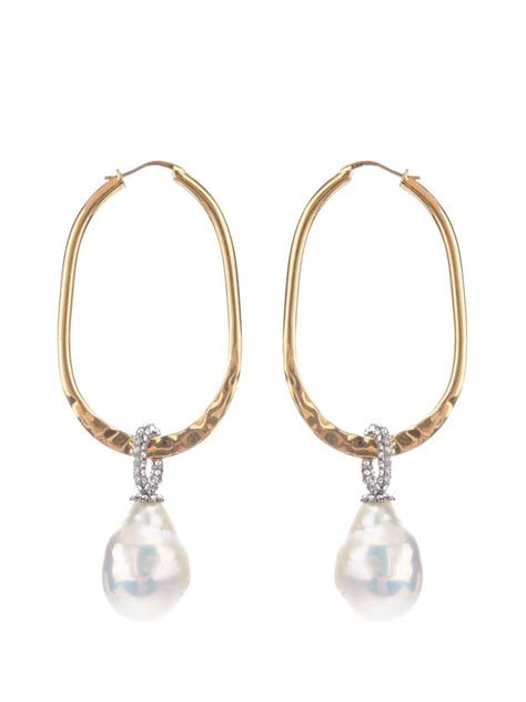 celine baroque earrings price|Pearl Celine Earrings for Women .